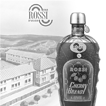 Liquori stock 5 mignon distilleria Rossi di Asiago tappo latta anni '70