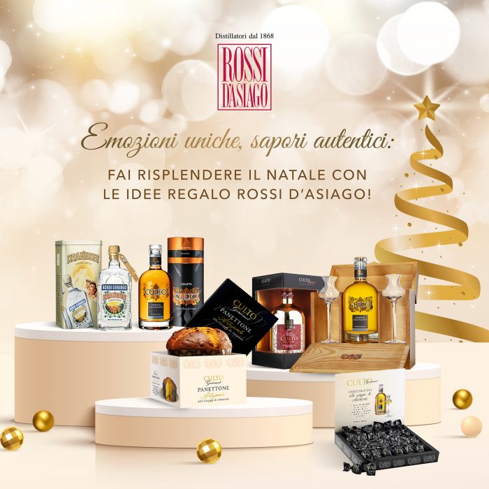 Idee Regalo Natale 2025: i Distillati Deluxe firmati Rossi d’Asiago