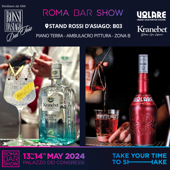 Rossi d’Asiago ti aspetta al Roma Bar Show 2024