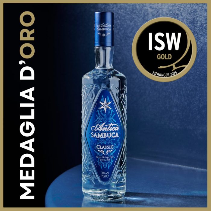 NUOVA MEDAGLIA D’ORO PER ANTICA SAMBUCA AL Meininger’s International Spirits Award 2025!