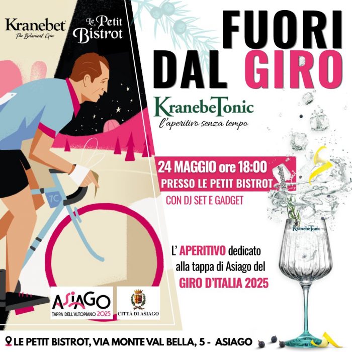 KRANEBET BOTANIC GIN & LE PETIT BISTROT PRESENTANO: “KRANEBETONIC – FUORI DAL GIRO”